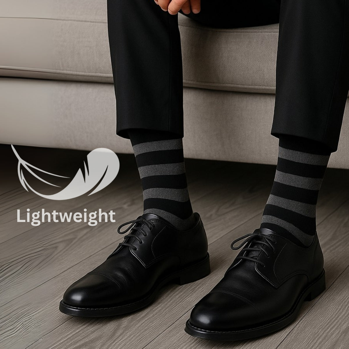 Alpine Swiss Mens Dress Socks 6 Pair Crew Sock Cotton Dress Socks for Men Solid – Bold Pack