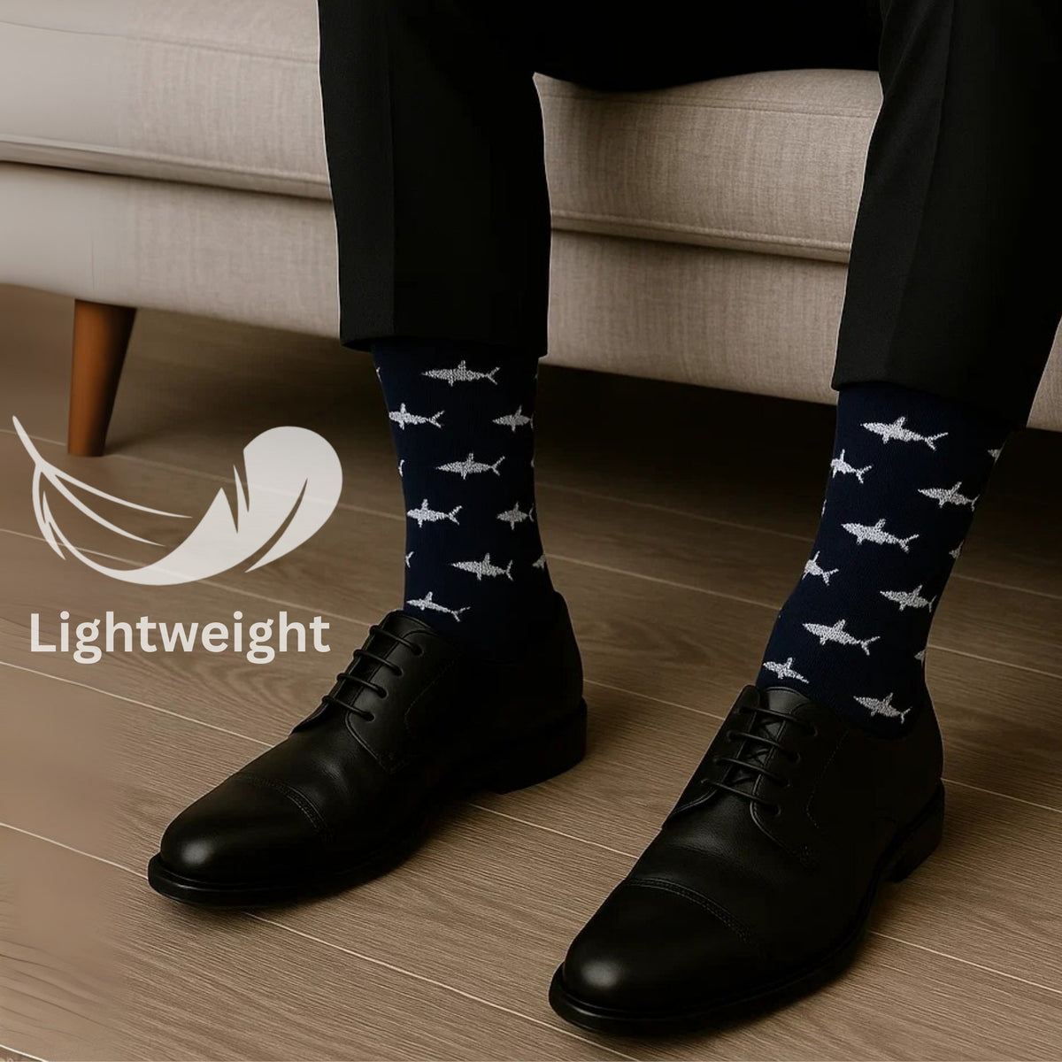 Alpine Swiss Mens Dress Socks 6 Pair Crew Sock Cotton Dress Socks for Men Solid – Nautical Pack