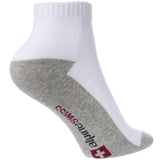 Alpine Swiss Mens Ankle Socks 8 Pack Cotton Athletic Performance Socks for Men – White