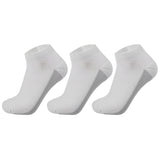 Alpine Swiss Mens Athletic Performance Low Cut Ankle Socks Cotton Multipack Sock – 3 Pack White
