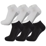 Alpine Swiss Mens Athletic Performance Low Cut Ankle Socks Cotton Multipack Sock – 6 Pack Mix