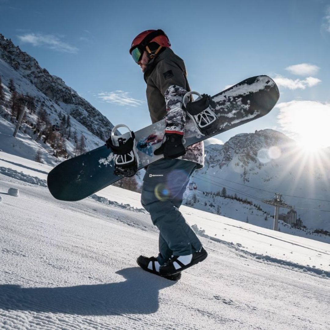 man in winter sports gear