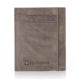 Alpine Swiss Mens RFID Wallet – Gray