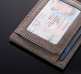 Alpine Swiss Mens RFID Wallet – Gray