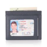 Alpine Swiss Mens RFID Wallet – Crosshatch Gray