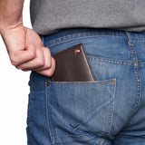 Alpine Swiss Connor Executive Bifold Wallet – Brown