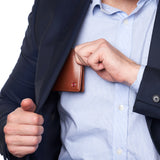 Alpine Swiss Connor Executive Bifold Wallet – Tan