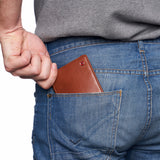 Alpine Swiss Connor Executive Bifold Wallet – Tan