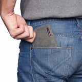 Alpine Swiss Connor Executive Bifold Wallet – Nubuck Gray