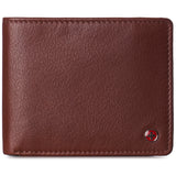 Alpine Swiss Mens Wallet for Men RFID Protected Leather Mens Wallet Spencer Bifold – Tan