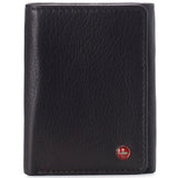 Alpine Swiss Men's Leon RFID Trifold Pocket Wallet – Brown