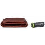 Alpine Swiss Men's Leon RFID Trifold Pocket Wallet – Tan
