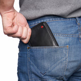 Alpine Swiss Logan Zipper Bifold Wallet – Black