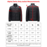 Alpine Swiss Amy Womens Puffer Jacket Insulated Water Resistant Lightweight Down – Black