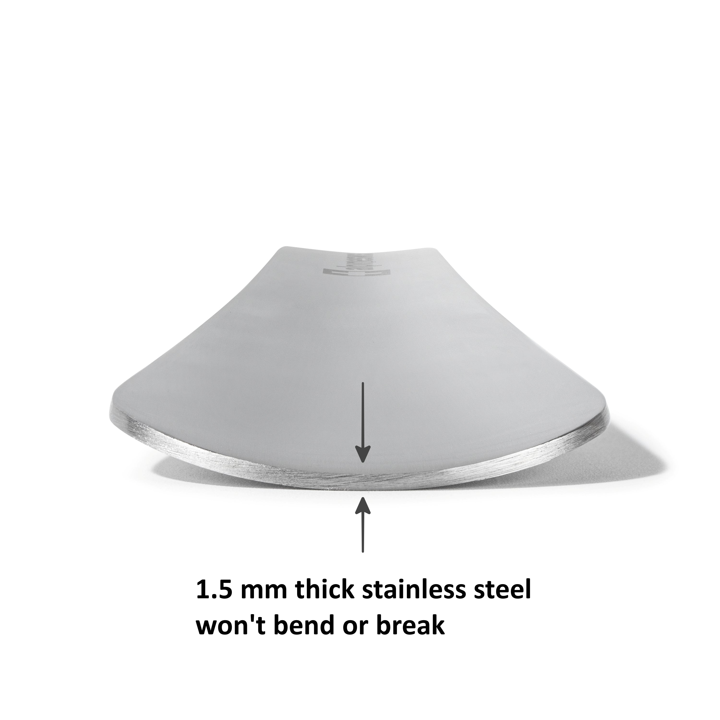 Alpine Swiss Metal Shoe Horn Heavy Duty Stainless Steel Shoe
