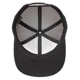 Alpine Swiss Mens Trucker Hat Snapback Mesh Back Cap Adjustable Baseball Cap – Black