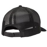 Alpine Swiss Mens Trucker Hat Snapback Mesh Back Cap Adjustable Baseball Cap – Embroidered Black