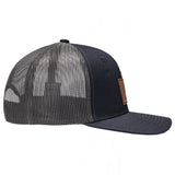 Alpine Swiss Mens Trucker Hat Snapback Mesh Back Cap Adjustable Baseball Cap – Navy