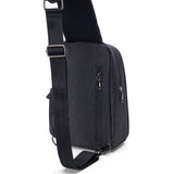 Alpine Swiss Sling Bag Crossbody Backpack Chest Pack Casual Day Bag Shoulder Bag – Black