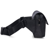 Alpine Swiss Fanny Pack Waist Bag Adjustable Belt Strap Crossbody Sling Bum Bag – Black
