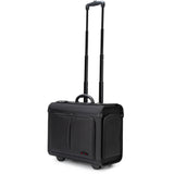 Alpine Swiss Rolling Briefcase Work Travel Overnight Bag Business Attache Case – Black