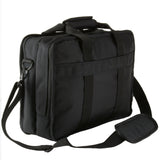 Alpine Swiss Conrad Messenger Bag 15.6 Inch Laptop Briefcase with Tablet Sleeve – Black