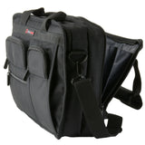 Alpine Swiss Conrad Messenger Bag 15.6 Inch Laptop Briefcase with Tablet Sleeve – Black