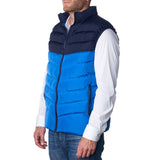 Alpine Swiss Mens Lightweight Down Puffer Vest Insulated Padded Sleeveless Jacket – Blue