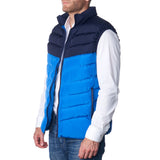 Alpine Swiss Mens Lightweight Down Puffer Vest Insulated Padded Sleeveless Jacket – Blue