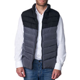 Alpine Swiss Mens Lightweight Down Puffer Vest Insulated Padded Sleeveless Jacket – Gray