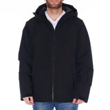 Alpine Swiss Mens Waterproof Ski Jacket Snowboarding Winter Snow Coat Raincoat – Black
