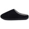 Alpine Swiss Mens Memory Foam Clog Slippers Indoor Comfort Slip On House Shoes – Black