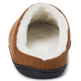 Alpine Swiss Mens Memory Foam Clog Slippers Indoor Comfort Slip On House Shoes – Chestnut