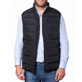 Alpine Swiss Mens Lightweight Down Alternative Puffer Vest Sleeveless Jacket – Black