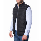 Alpine Swiss Mens Lightweight Down Alternative Puffer Vest Sleeveless Jacket – Black