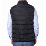 Alpine Swiss Mens Lightweight Down Alternative Puffer Vest Sleeveless Jacket – Black
