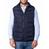Alpine Swiss Mens Lightweight Down Alternative Puffer Vest Sleeveless Jacket – Navy