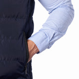 Alpine Swiss Mens Lightweight Down Alternative Puffer Vest Sleeveless Jacket – Navy