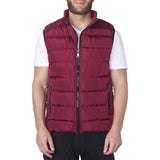 Alpine Swiss Mens Lightweight Down Alternative Puffer Vest Sleeveless Jacket – Red