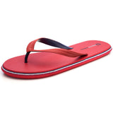 Alpine Swiss Men's Flip Flops – Red