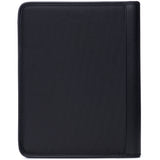 Alpine Swiss Zippered Writing Pad Business Organizer Portfolio with Tablet Sleeve – Black