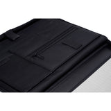 Alpine Swiss Zippered Writing Pad Business Organizer Portfolio with Tablet Sleeve – Black