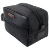 Alpine Swiss Hudson Shaving Kit Dopp Kit Overnight Toiletry Bag Travel Case New – Black