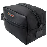 Alpine Swiss Hudson Shaving Kit Dopp Kit Overnight Toiletry Bag Travel Case New – Black
