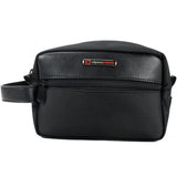 Alpine Swiss Hudson Shaving Kit Dopp Kit Overnight Toiletry Bag Travel Case New – Black