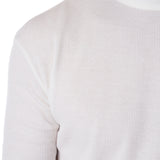 Alpine Swiss Mens Thermal Long Sleeve Top Waffle Knit Shirt Base Layer Underwear – White
