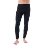 Alpine Swiss Mens Thermal Underwear Bottoms Waffle Long Johns Base Layer Pant – Black