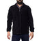 Alpine Swiss Trent Mens Full Zip Up Fleece Jacket Soft Casual Warm Zipper Coat – Black