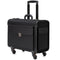 Alpine Swiss Wheeled Briefcase Rolling Briefcase Telescopic Handle 4 Replaceable – Black