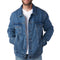 Alpine Swiss Derek Mens Classic Denim Jacket Casual Button Up Jean Trucker Coat – Denim